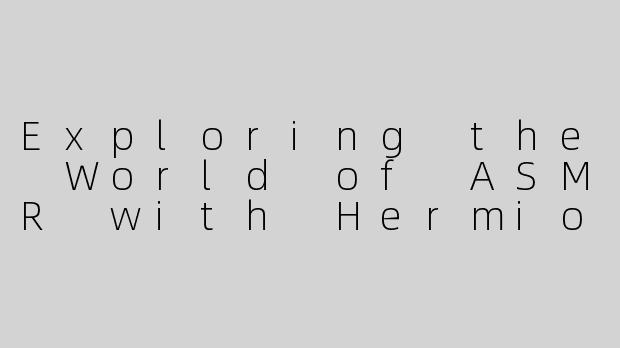 Exploring the World of ASMR with Hermione Granger