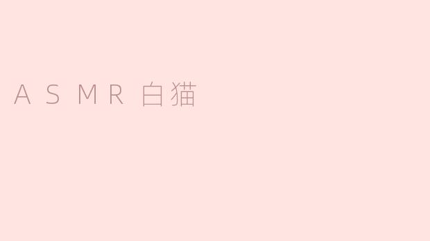 ASMR白猫